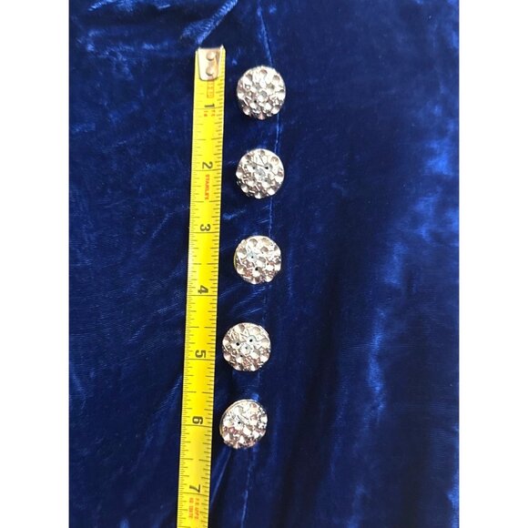 1930s Openhym's Debuvel Transparent Velvet Dress — Art Deco Silk Velvet Gown - Picture 6 of 16